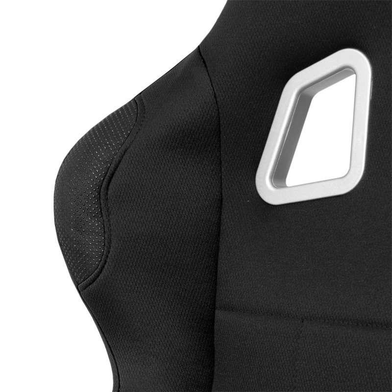 Sport seat 'K5' - Black - Non-reclinable back-rest - incl. slides
