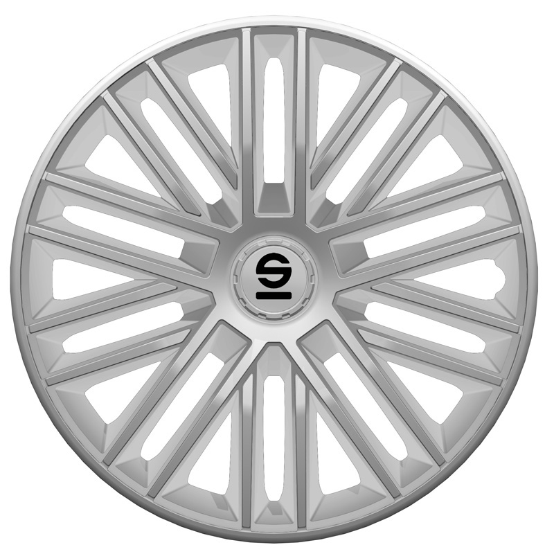 Sparco Wheel Covers Bergamo - 14-inch - Silver - Set of 4 pieces