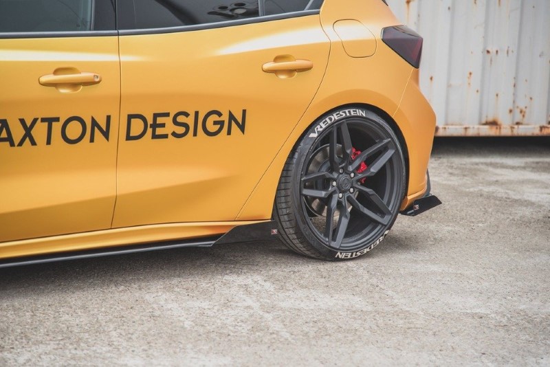 Zijkleppen Ford Focus Mk4 St-line Glanzend Zwart