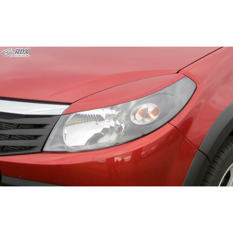 Head light spoilers  Dacia Sandero -2012 (ABS)