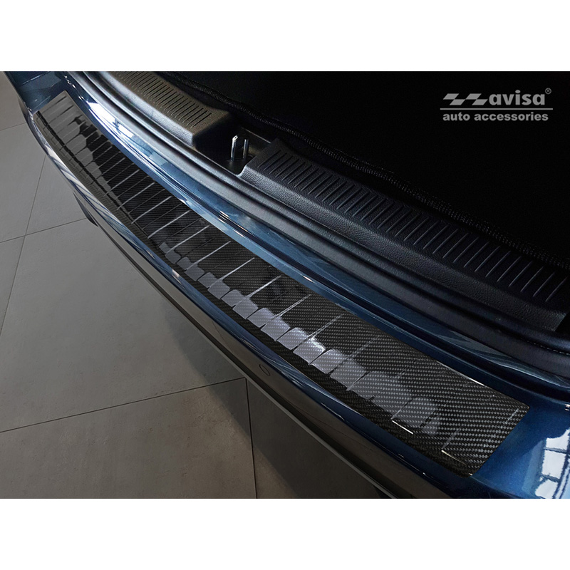 Real 3D Carbon Rear bumper protector  Mercedes B-Class W247 2019-