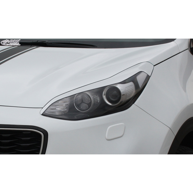 Head light spoilers  Kia Sportage 2015-2022 (ABS)
