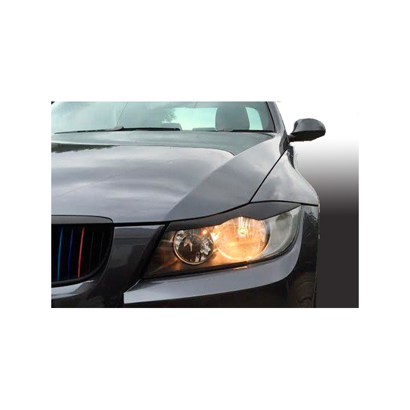 Head Light Spoilers  BMW 3-series E90/E91 Sedan/Touring 2005-2012 (ABS)