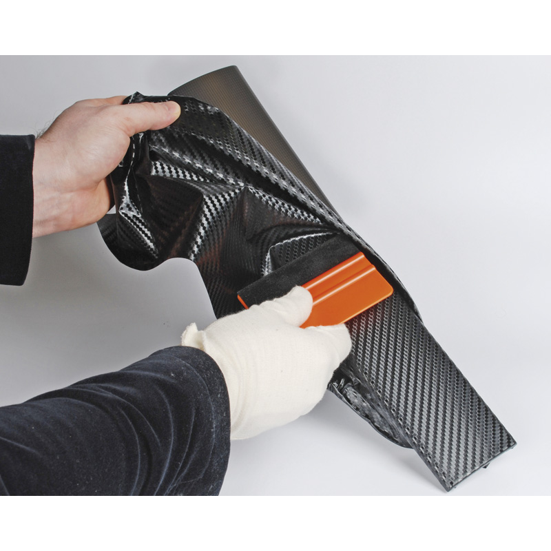 Foliatec Cockpit Design Film Ultra Carbon black-structured 50x50cm
