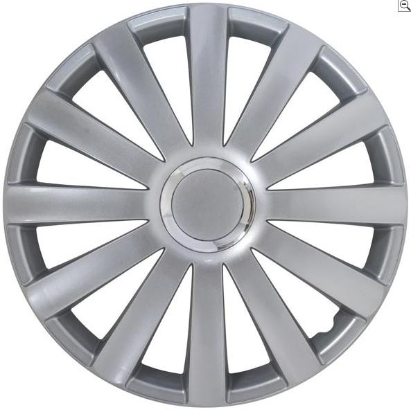 Wheelcover Set Spyder Zilver 14''
