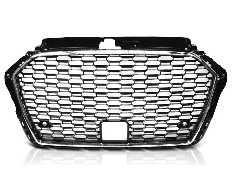 Grill passend voor Audi A3 8V RS3 look 2017-..