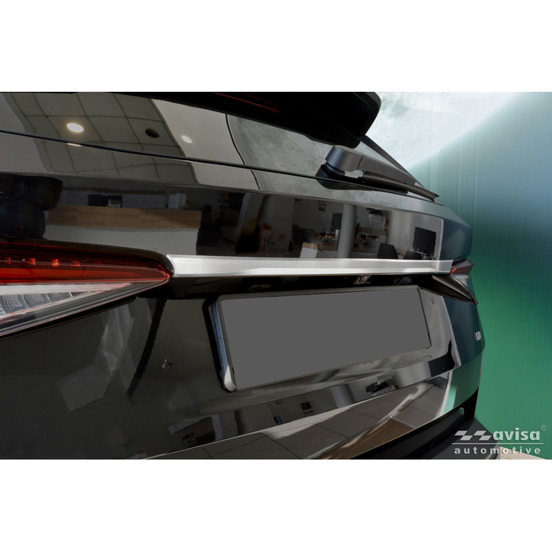 Avisa Brushed Stainless Steel Trunk Tailgate Trim Cover  Skoda Elroq 2025-