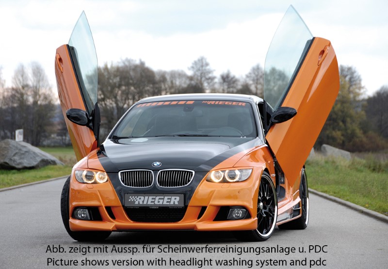 Frontbumper BMW E92 Coupe without pdc Rieger