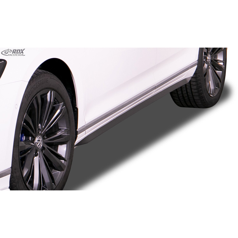 Side skirts 'Slim'  Volkswagen Passat (3G) Sedan/Variant 2014- (ABS glossy black)