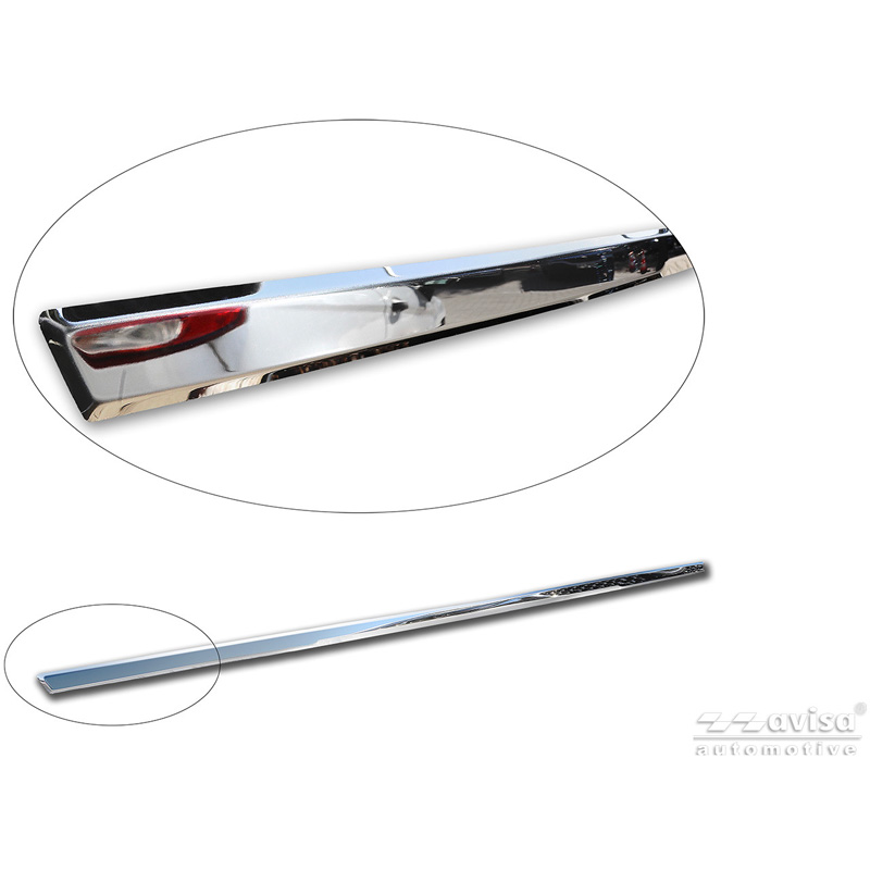 Avisa Chrome Stainless Steel Trunk Tailgate Trim Cover  BMW X6 (G06) 2023- excl. M-Sport