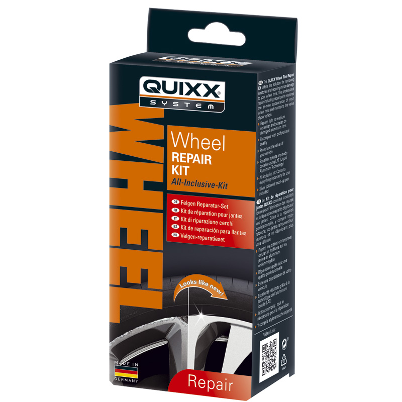 Quixx Wheel Repair Kit - for silver wheels