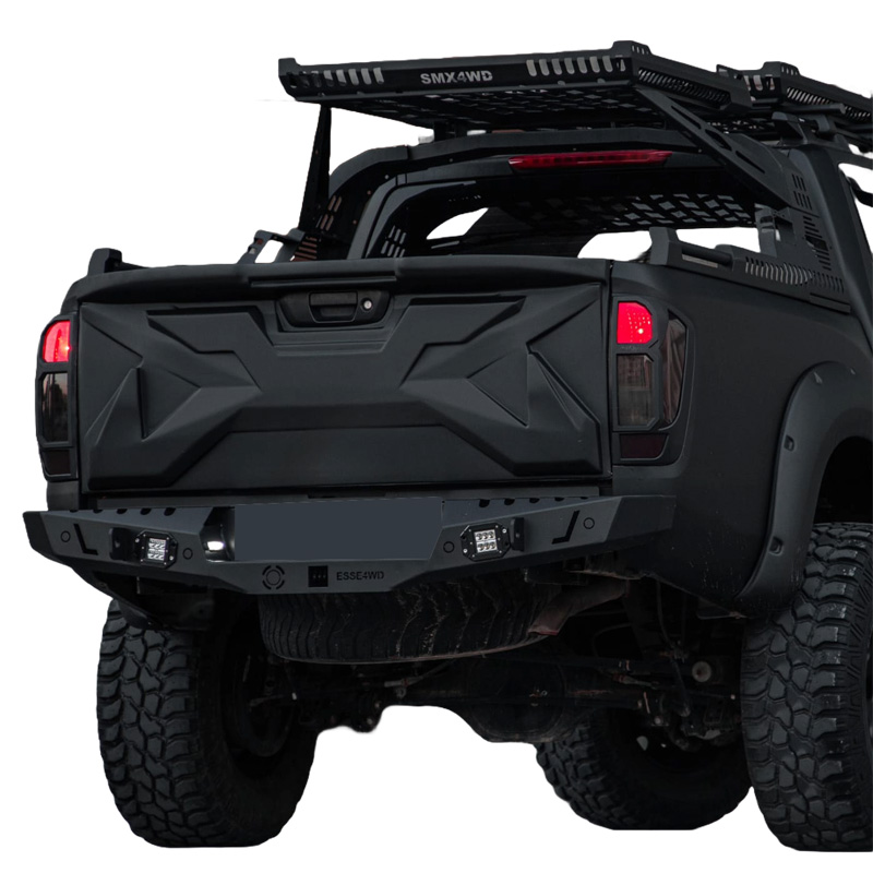 Tailgate Cover  Nissan Navara NP300 (D23) 2014-2021 - Matt black