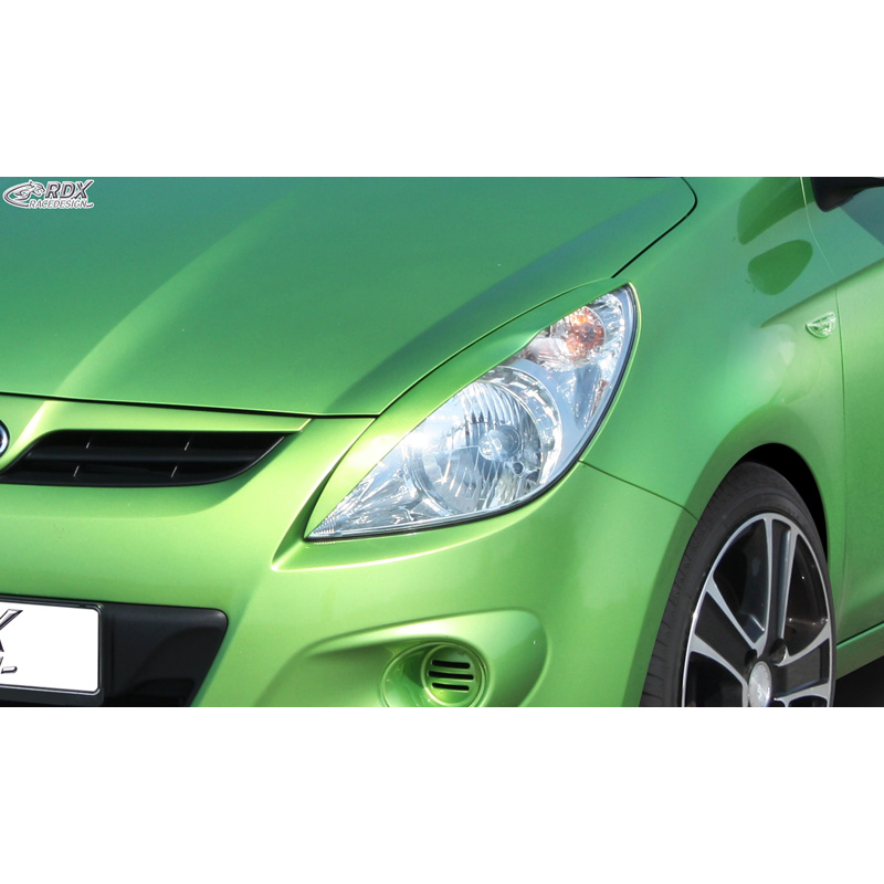Head light spoilers  Hyundai i20 PB/PBT 2008-2012 (ABS)