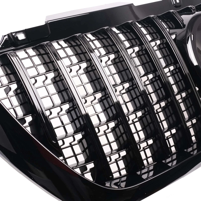 Grill passend voor Mercedes Sprinter W907 W910 18- Zwart AMG Look Mesh