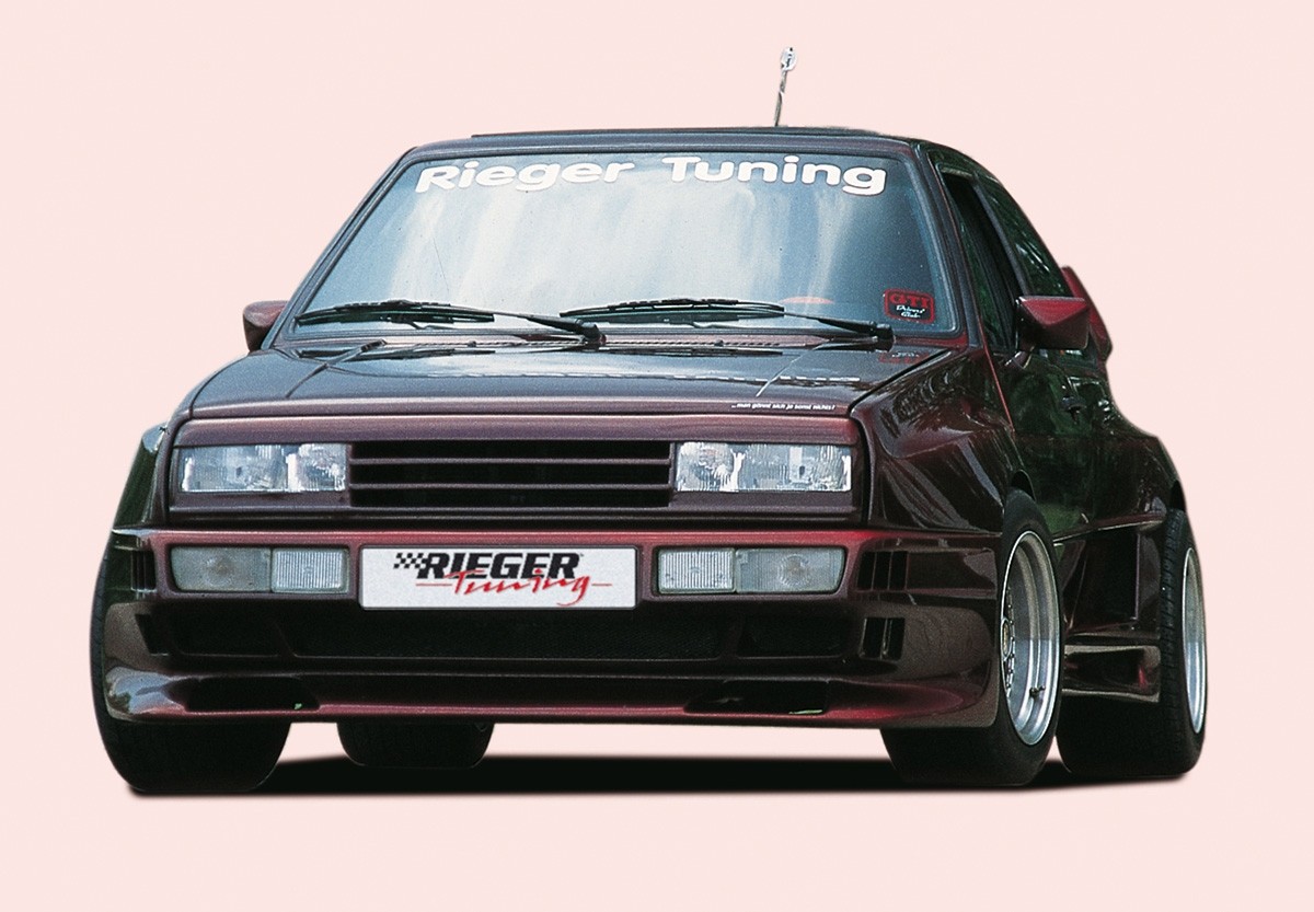 frontvenders wideversion ll VW Golf II Polyester Rieger