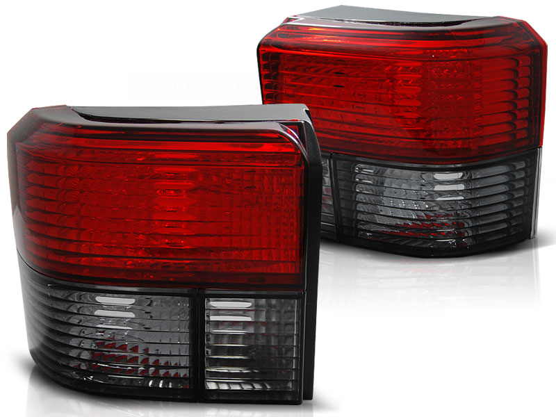 Set Tail Lights  Volkswagen Transporter T4 1991-2003 - Red/Smoke