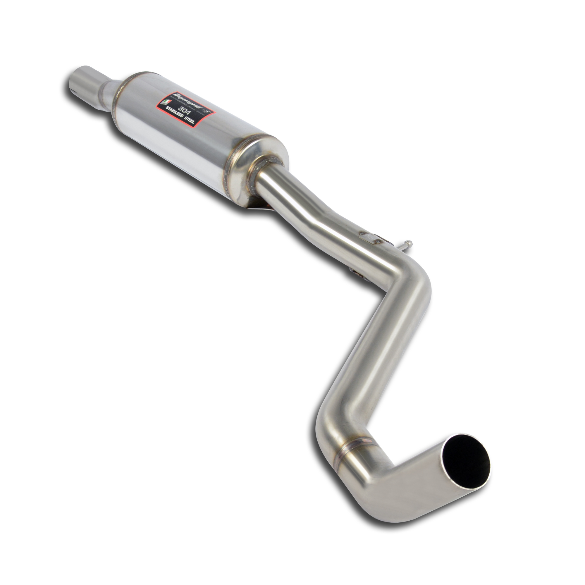 695 ABARTH 1.4T "Edizione Maserati" (180 Hp) "Monotubo" 2012 Centre exhaust