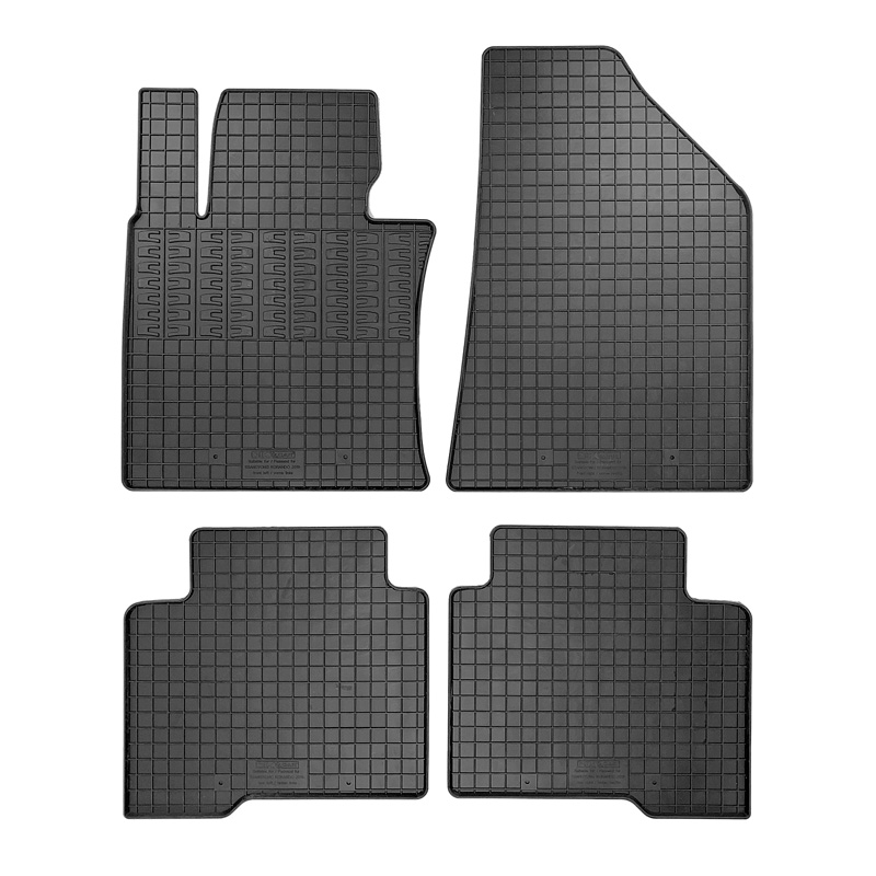 Rubber car mats set  SsangYong Korando (C300) 2019- (4-pieces + fixing system)