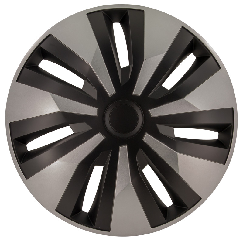 Set wheel covers Orion-VAN 16-inch silver/black (spherical)
