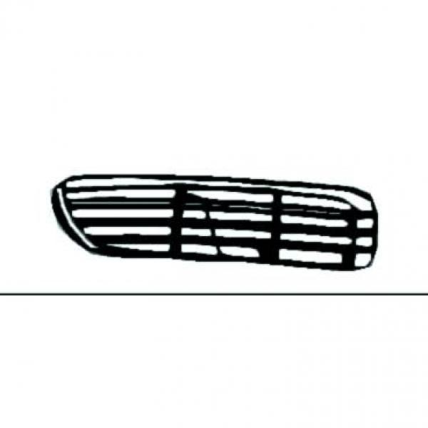 VoorBumper Grill links AUDI A4 94-99