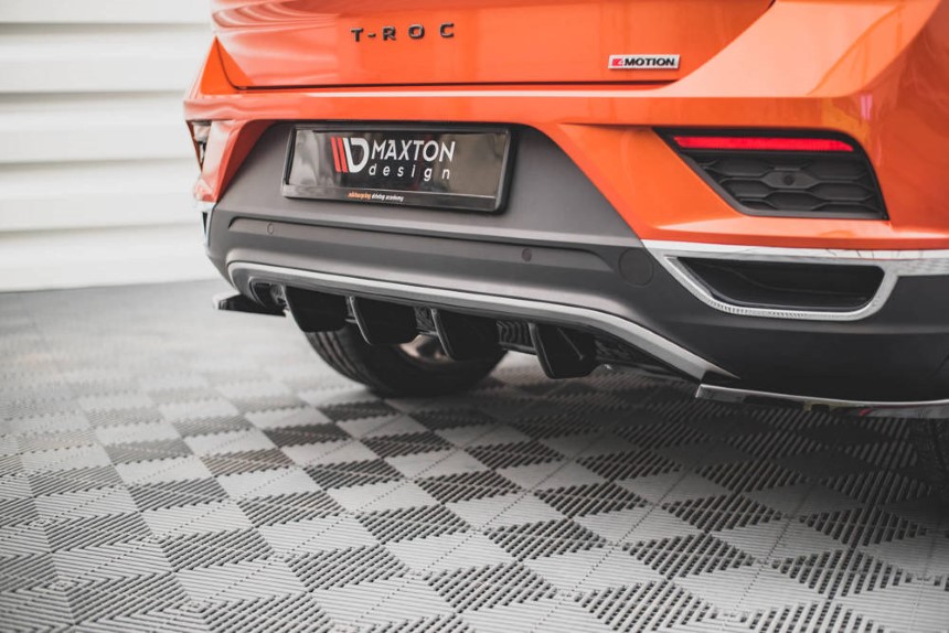Diffuser passend voor VW T-Roc Glans Zwart