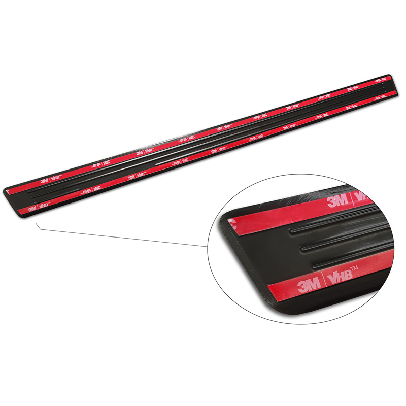 Black Stainless Steel Door sill protectors  Volkswagen ID.4 2020- - 'Special Edition' - 4-pieces
