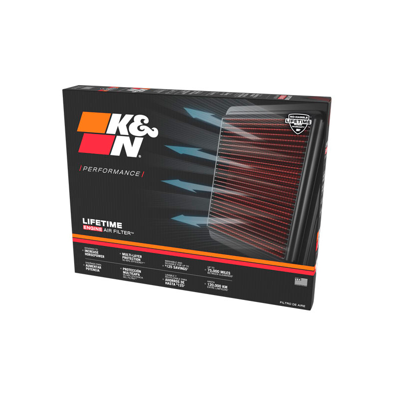 K&N Replacement Air Filter  BMW 520i/520d/523d/530i/530e/540d/550e (G60/G61) 2023- & BMW 735i/740i/740d/750e/760e (G70) 2022- (33-3188)