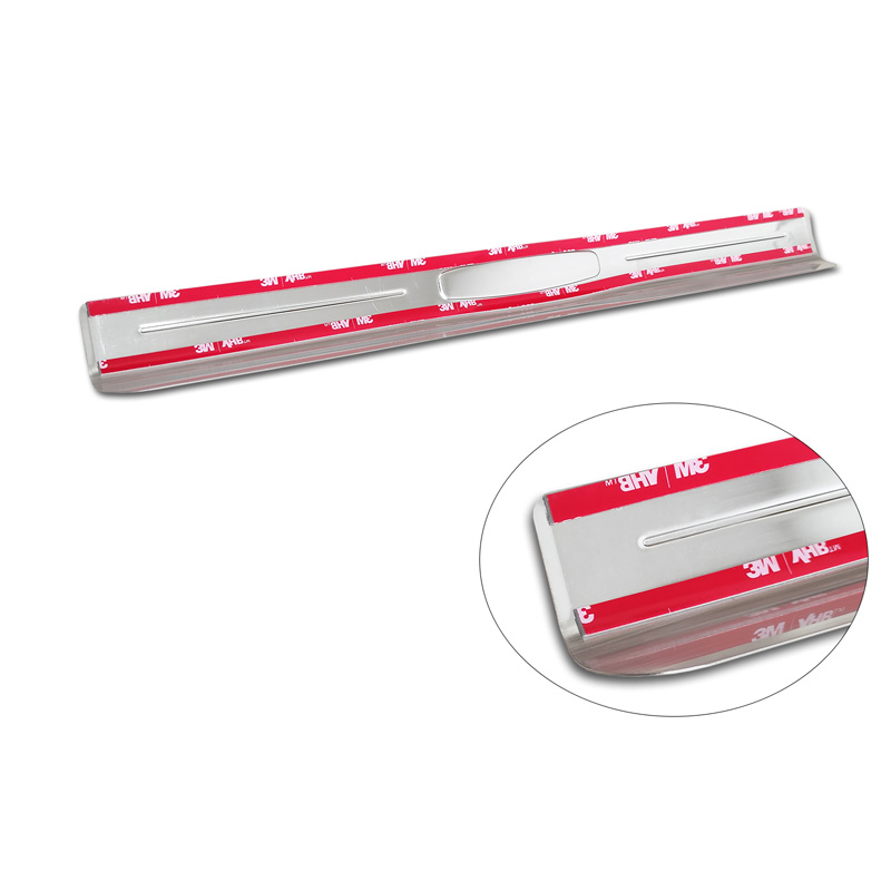 Inox door sill protectors  Volkswagen ID.Buzz 2022- 'E-Power' - 2-pieces