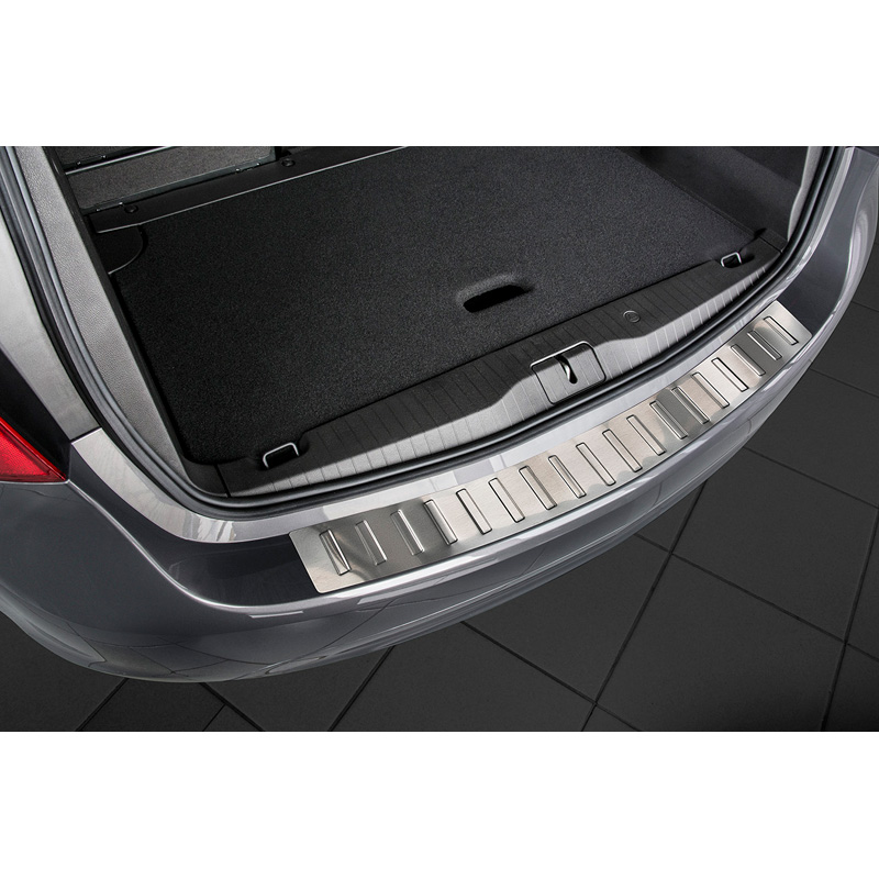Stainless Steel Rear bumper protector  Opel Meriva B 2010-2013 & 2013- 'Ribs'
