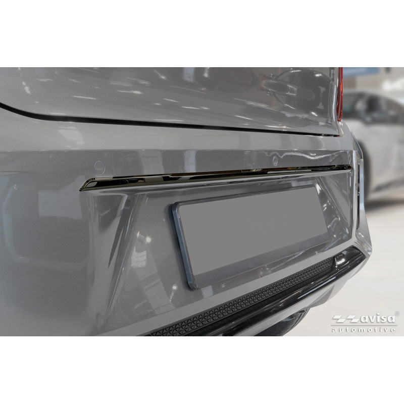 Avisa Black Chrome Stainless Steel Tailgate Trim  Kia Picanto III (JA) Facelift 2024-