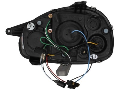 Headlights Opel Corsa B Dayline Devil Eyes Black