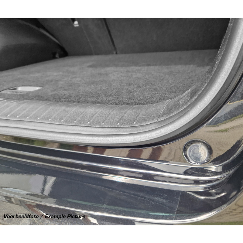 Custom-fit Rear bumper protection film  Opel Crossland X 2017- - Transparent