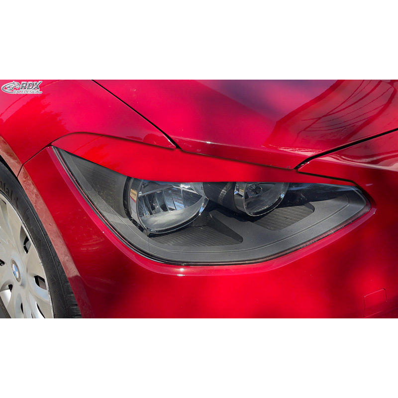 Head light spoilers  BMW 1-Series F20/F21 3/5-doors 2010-2015 (Halogen only) (ABS)
