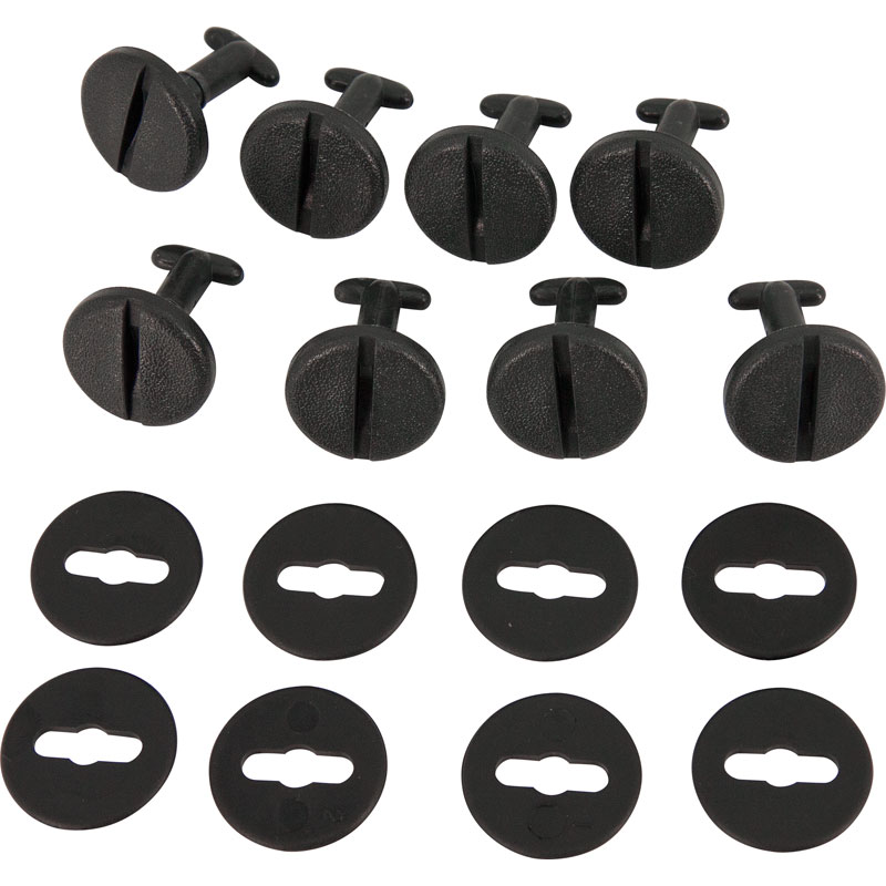 Car mat clips  'BMW miscellany' - set of 2 pieces