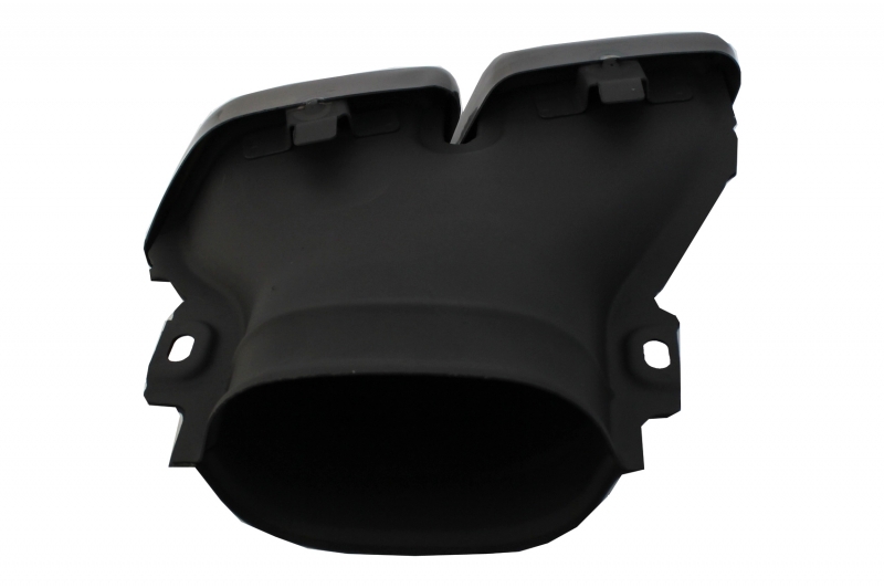 Diffuser passend voor Mercedes GLC X253 (2015-..) GLC63 incl. Uitlaat Stukken zwart