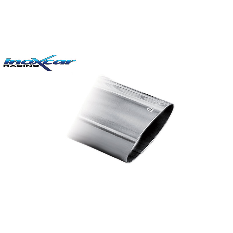 100% Inox Double sport exhaust  Abarth 695 180hp 2009- 1x102mm Racing