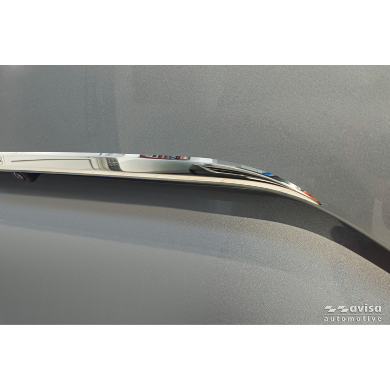 Avisa Chrome Stainless Steel Trunk Tailgate Trim Cover  Volkswagen Mulivan T7 2021-