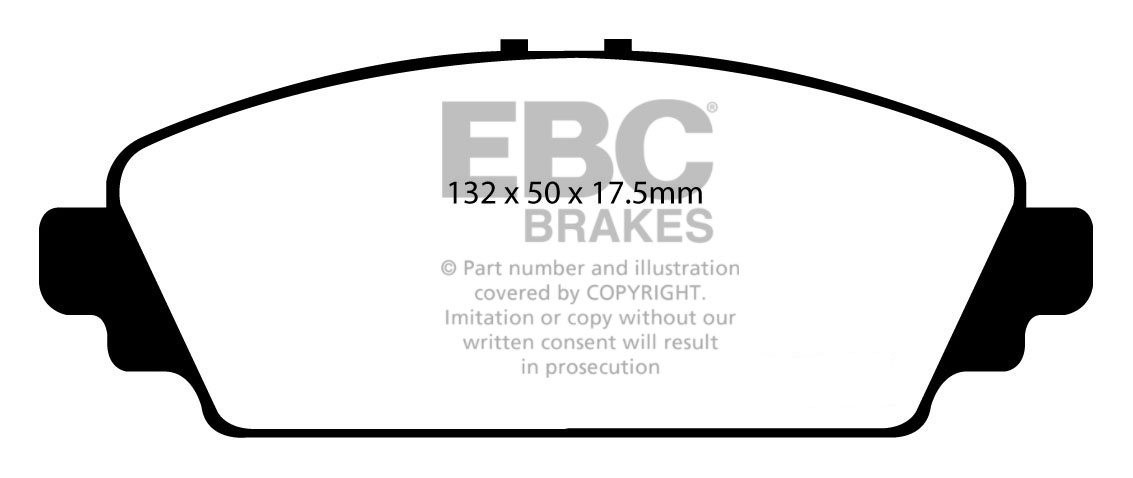 EBC Brakes HONDA Accord 1.6 (CG) 99-2003 Remblokken voorzijde