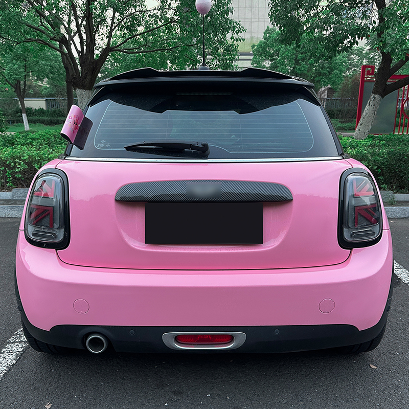 Roof spoiler (Spoiler Cap)  Mini F55/F56 One/Cooper/S 2013-2024 excl. JCW/GP (ABS Glossy Black)