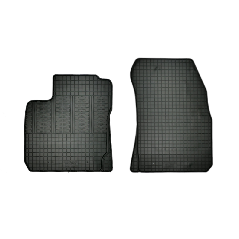 Rubber car mats set  Ford Transit Courier 2-persons 2014-2019 (2-pieces)