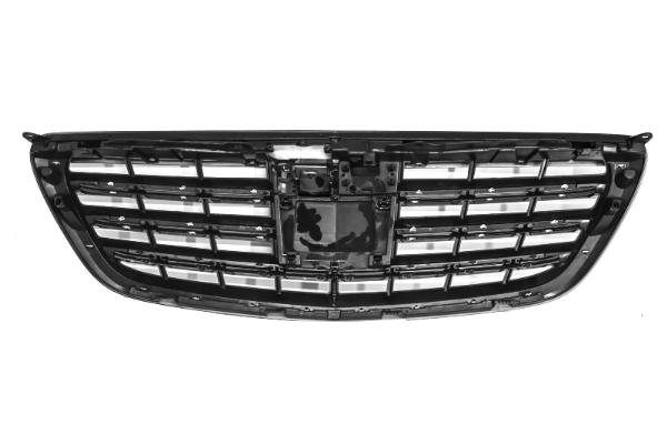 Grill passend voor Mercedes W222 S65 Design Glans Zwart