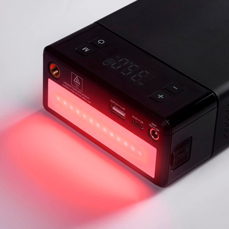 Osram BATTERYjumpstart 1000TI - Jumpstarter/Power Bank with built-in tyre inflator