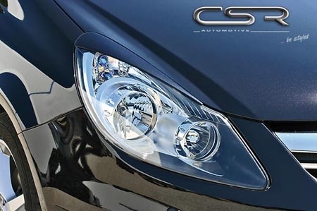 Headlightspoilers Opel Corsa D