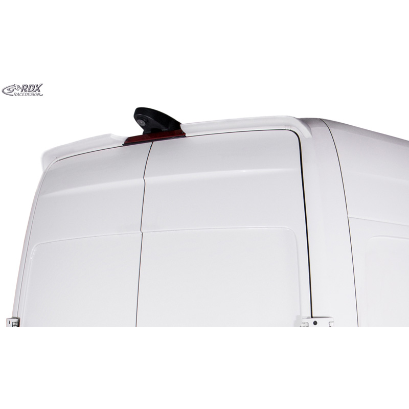 RDX Roof spoiler  Volkswagen Crafter (H2) 2006-2016 & Mercedes Sprinter (H2) 2006-2018 & 2018- (with 2 barn doors) (PU)