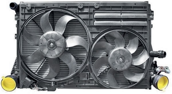 FRONTMODULE +AC AUDIVW AUDISEATSKODA +A/C 03->> 2.0 TDI met INTE