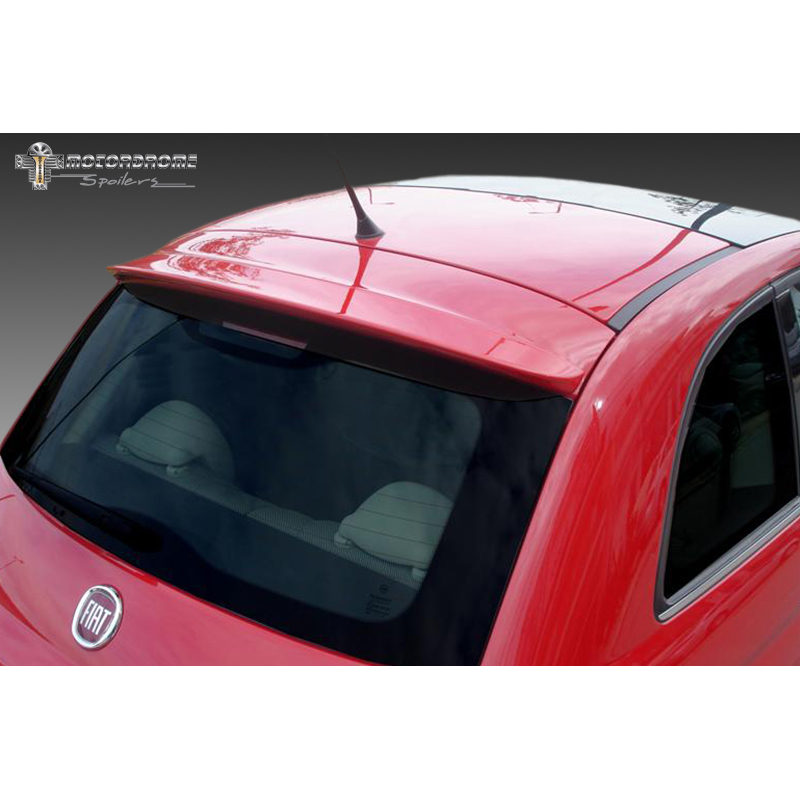 Roof spoiler  Fiat 500 2007- (PU)
