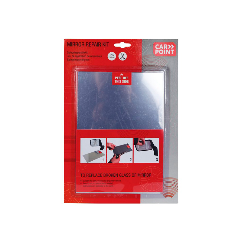 Carpoint Mirror Repair Kit 175x250mm