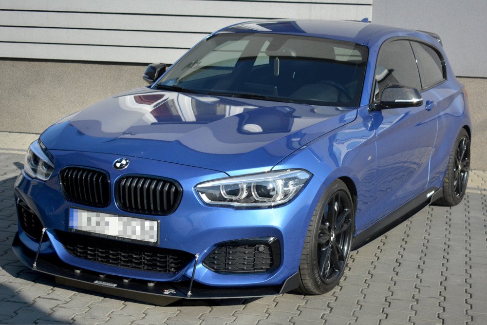 Voorspoiler Diffuser passend voor BMW 1-Serie F20/F21 Facelift M-Power V2