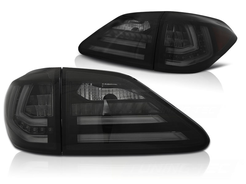 LED Tube Tail Lights for Lexus RX III (2009-2012) – Smoke