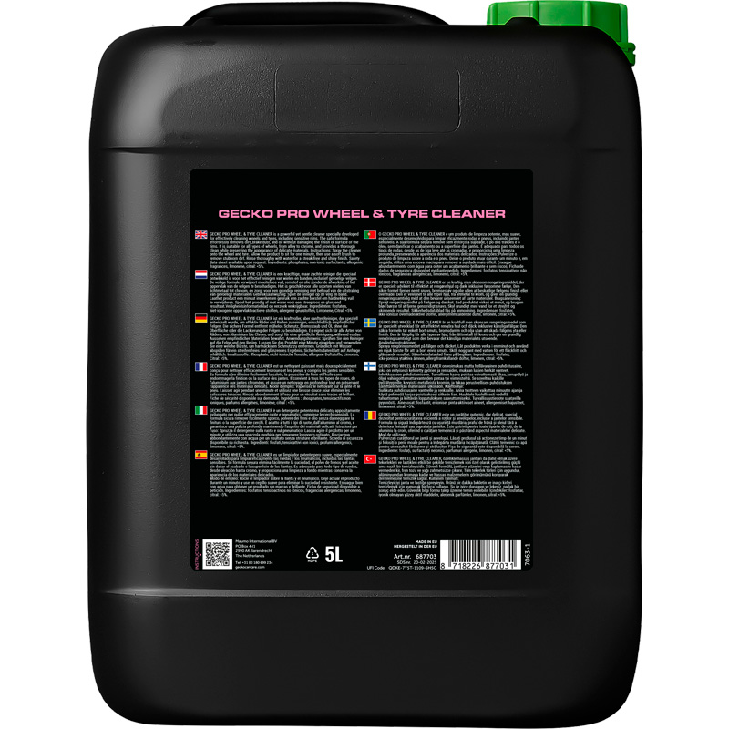 Gecko Wheel & Tyre cleaner 5 liter 703